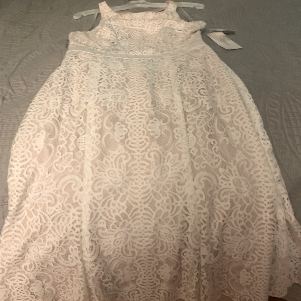 Nude *Classy* Bridal/shower/second wedding/party gown